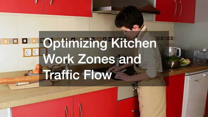 Optimizing Kitchen Work Zones and Traffic Flow