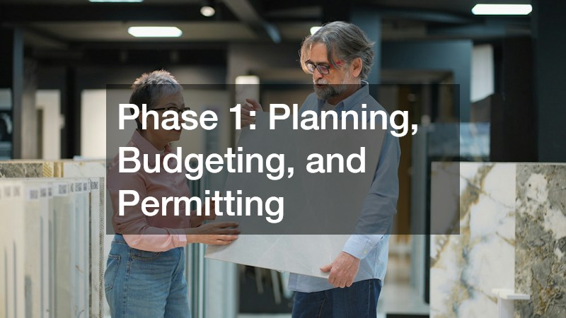 Phase 1: Planning, Budgeting, and Permitting