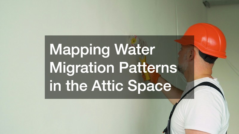 Mapping Water Migration Patterns in the Attic Space