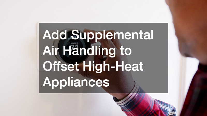 Add Supplemental Air Handling to Offset High-Heat Appliances