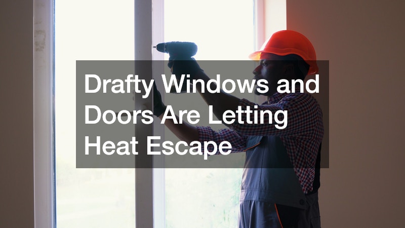 Drafty Windows and Doors Are Letting Heat Escape