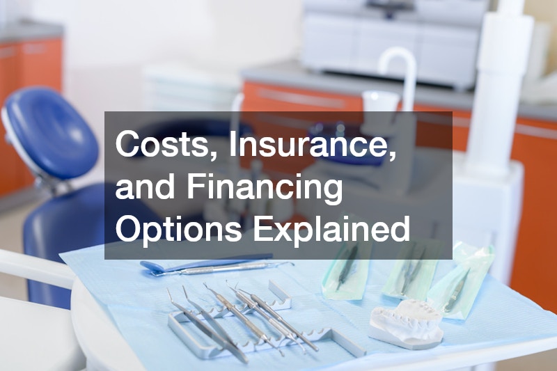 Costs, Insurance, and Financing Options Explained