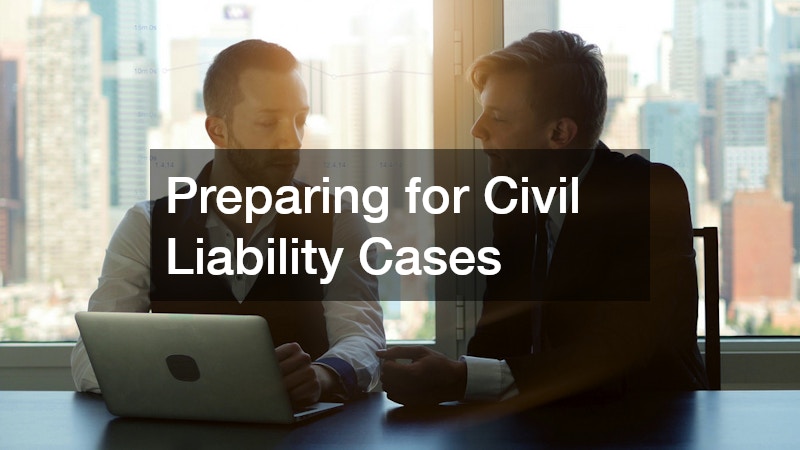Preparing for Civil Liability Cases