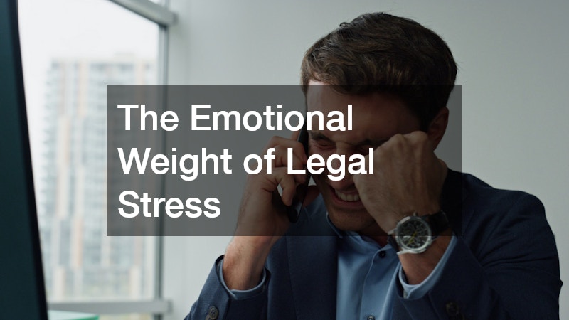 The Emotional Weight of Legal Stress