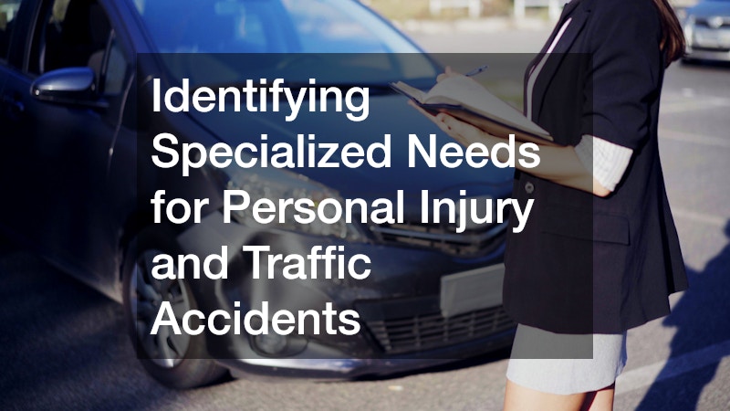 Identifying Specialized Needs for Personal Injury and Traffic Accidents