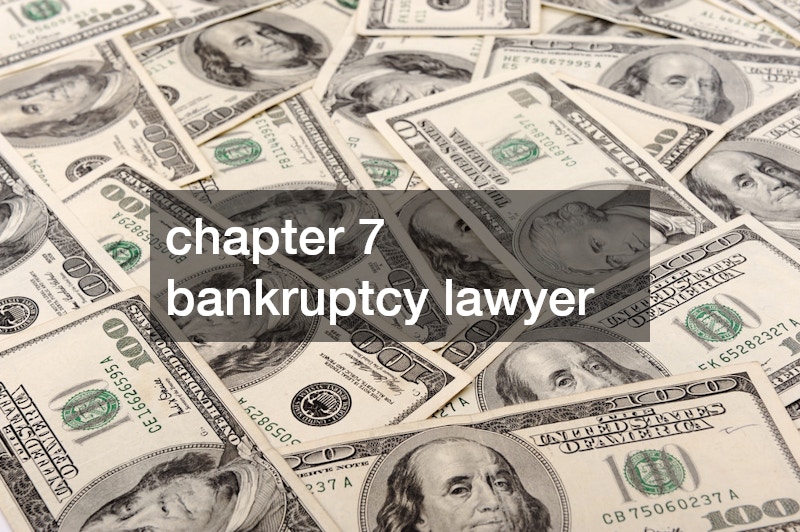chapter 7 bankruptcy lawyer
