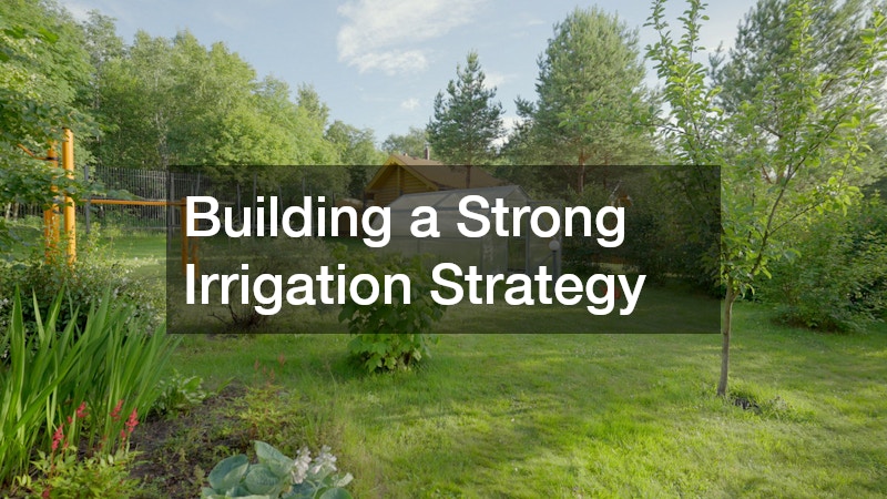 Building a Strong Irrigation Strategy
