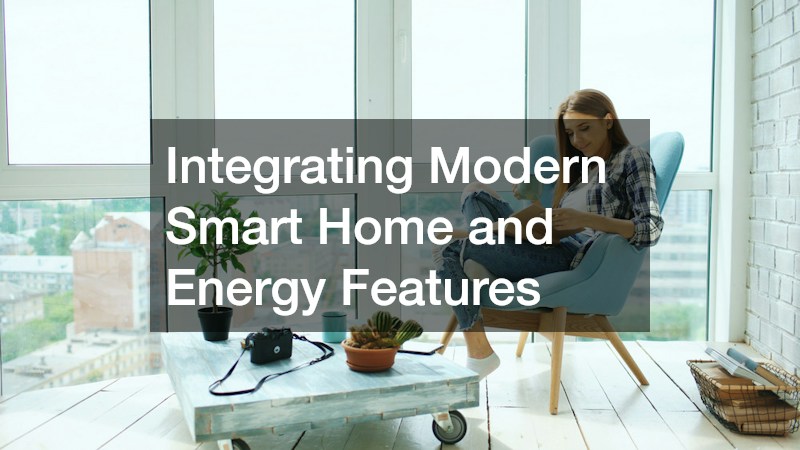 Integrating Modern Smart Home and Energy Features