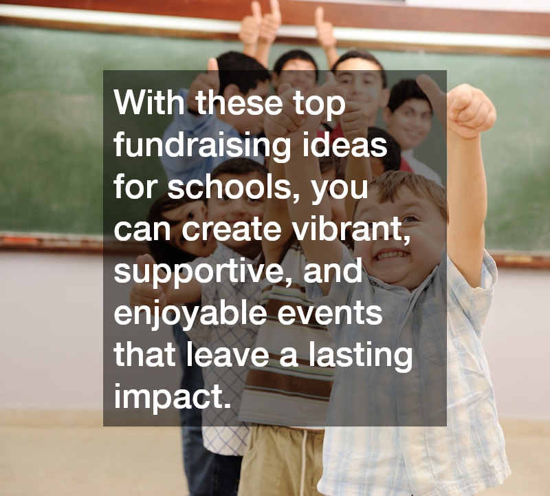 With these top fundraising ideas for schools, you can create vibrant, supportive, and enjoyable events that leave a lasting impact.