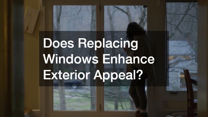 Does Replacing Windows Enhance Exterior Appeal?