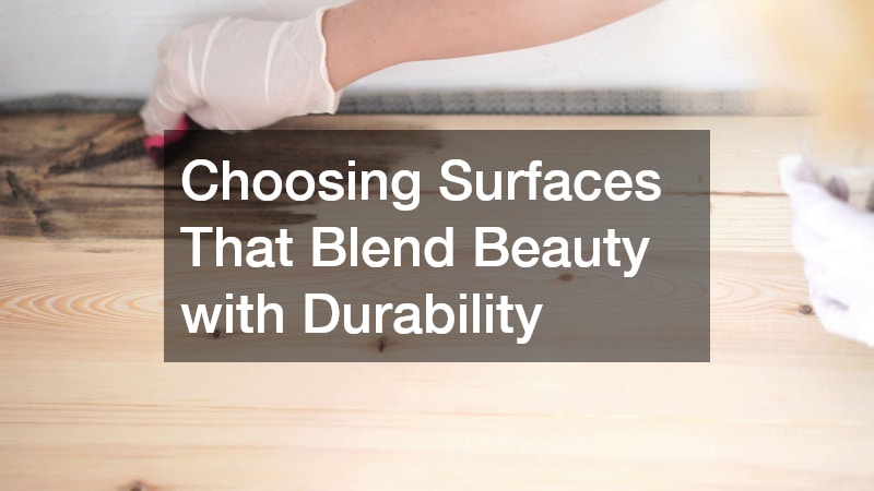 Choosing Surfaces That Blend Beauty with Durability