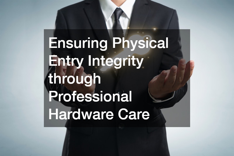 Ensuring Physical Entry Integrity through Professional Hardware Care