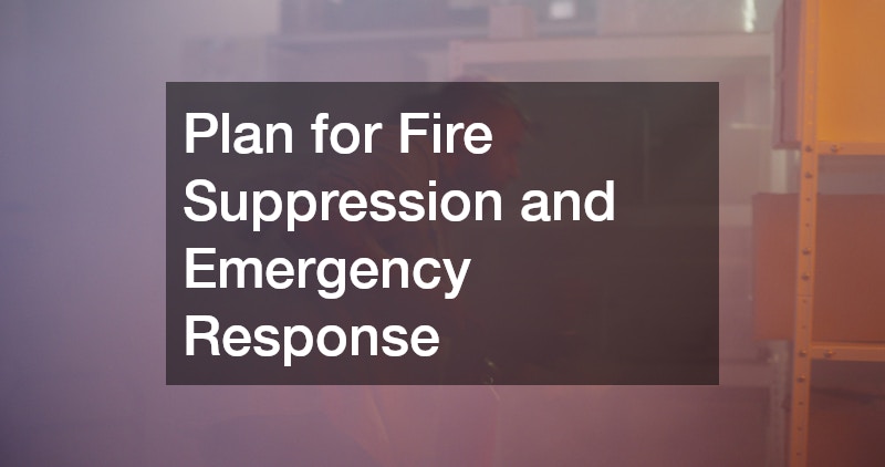 Plan for Fire Suppression and Emergency Response