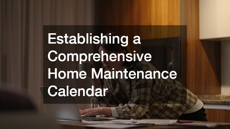Establishing a Comprehensive Home Maintenance Calendar
