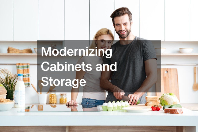 Modernizing Cabinets and Storage