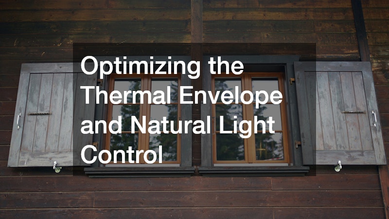 Optimizing the Thermal Envelope and Natural Light Control