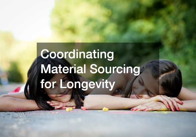 Coordinating Material Sourcing for Longevity