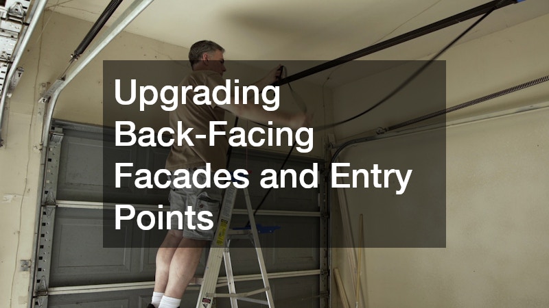 Upgrading Back-Facing Facades and Entry Points