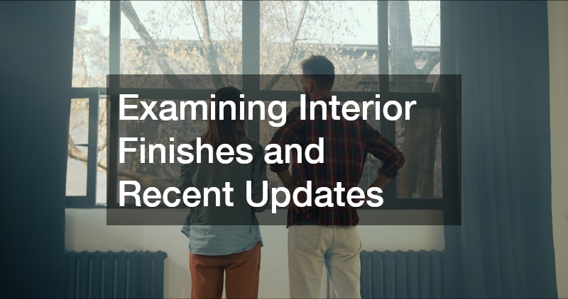 Examining Interior Finishes and Recent Updates