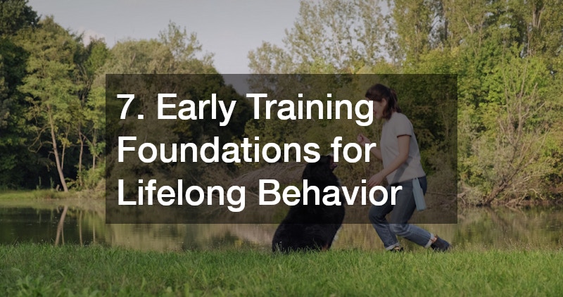 7. Early Training Foundations for Lifelong Behavior