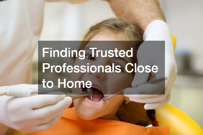 Finding Trusted Professionals Close to Home