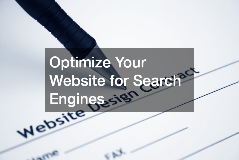 Optimize Your Website for Search Engines
