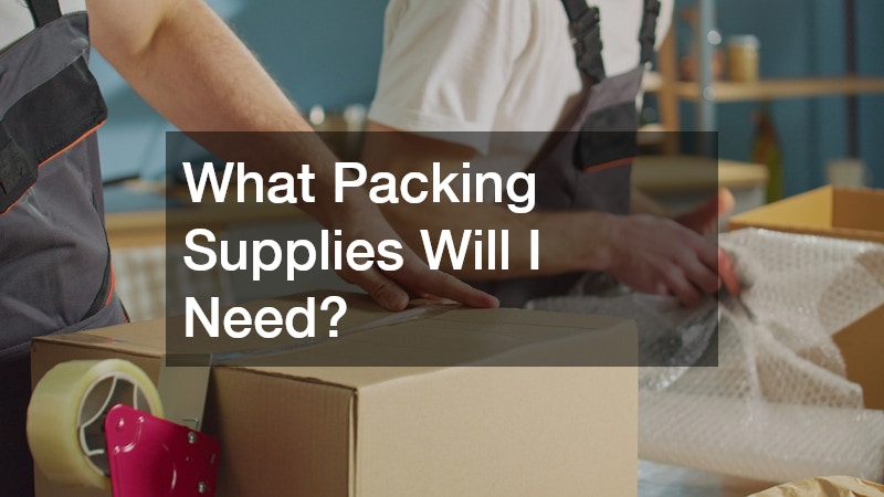 What Packing Supplies Will I Need?
