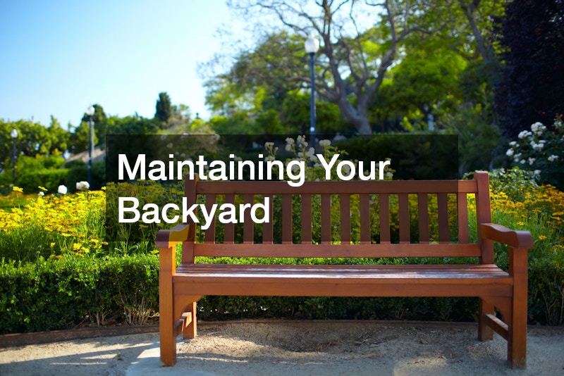 Maintaining Your Backyard