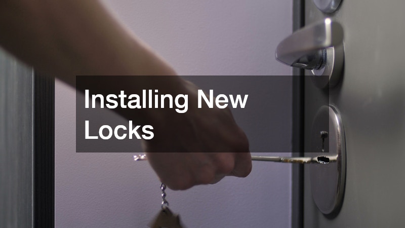 Installing New Locks