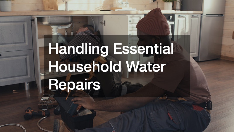 Handling Essential Household Water Repairs