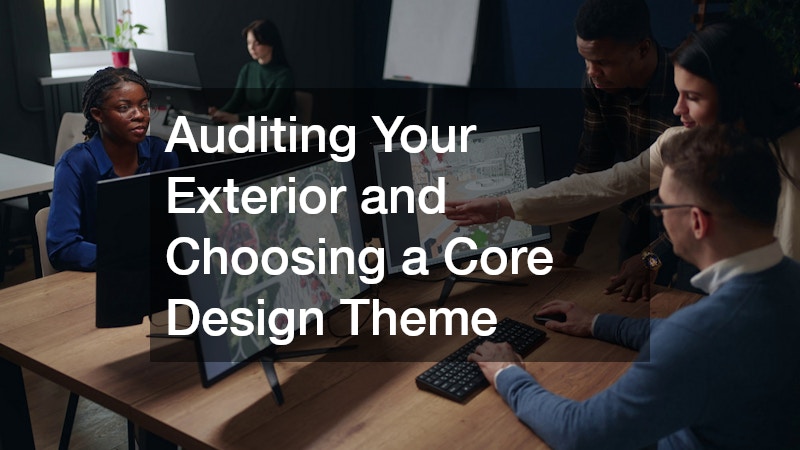 Auditing Your Exterior and Choosing a Core Design Theme