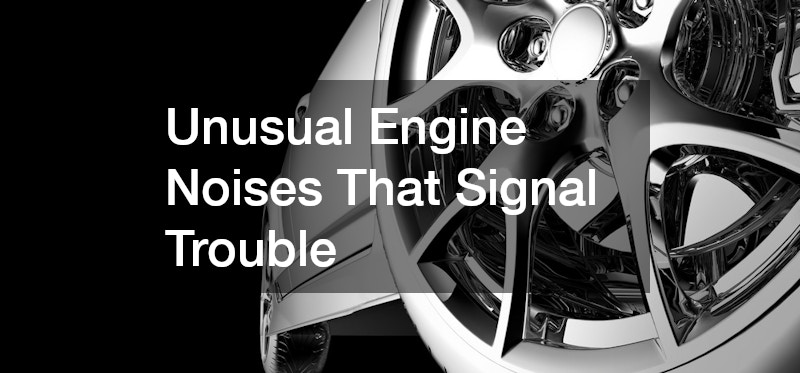 Unusual Engine Noises That Signal Trouble