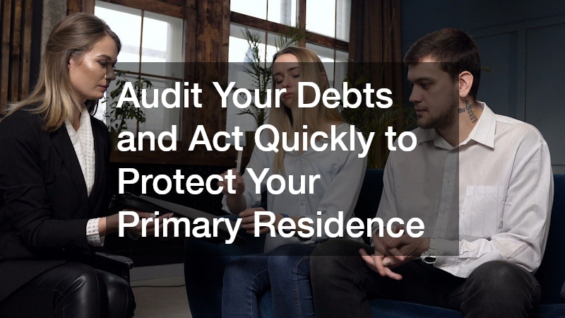 Audit Your Debts and Act Quickly to Protect Your Primary Residence