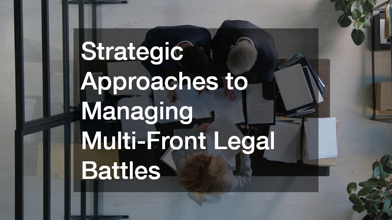 Strategic Approaches to Managing Multi-Front Legal Battles