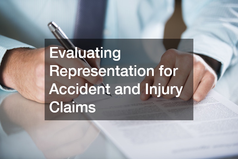 Evaluating Representation for Accident and Injury Claims