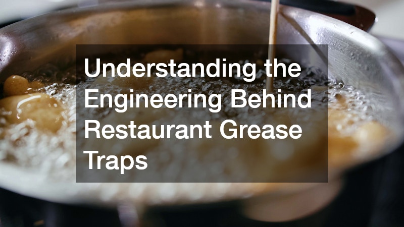 Understanding the Engineering Behind Restaurant Grease Traps