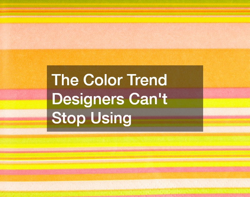 The Color Trend Designers Can