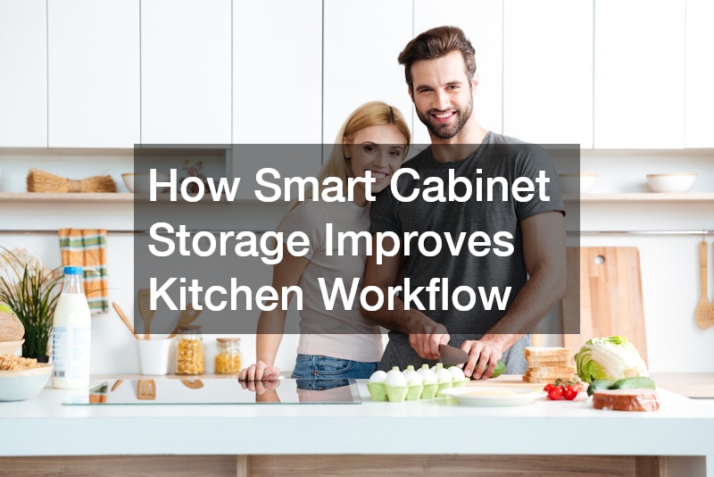 How Smart Cabinet Storage Improves Kitchen Workflow