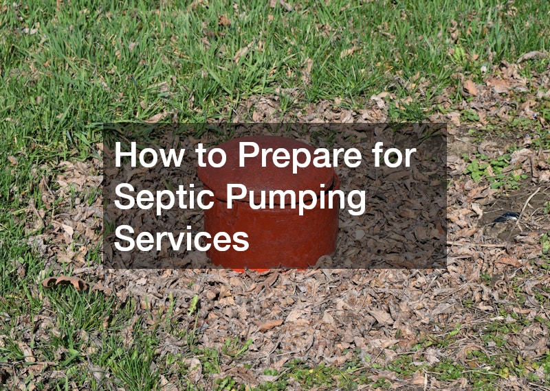 How to Prepare for Septic Pumping Services