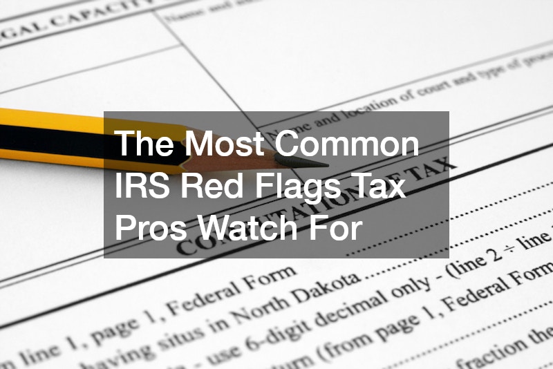 The Most Common IRS Red Flags Tax Pros Watch For