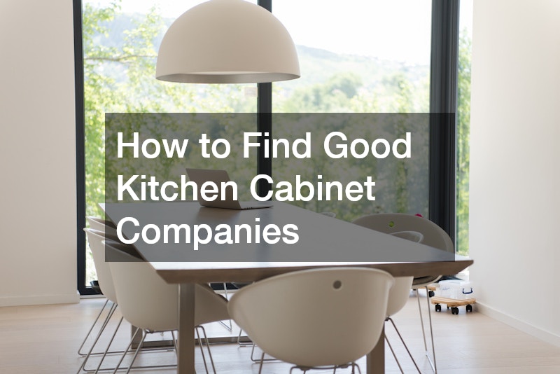 How to Find Good Kitchen Cabinet Companies