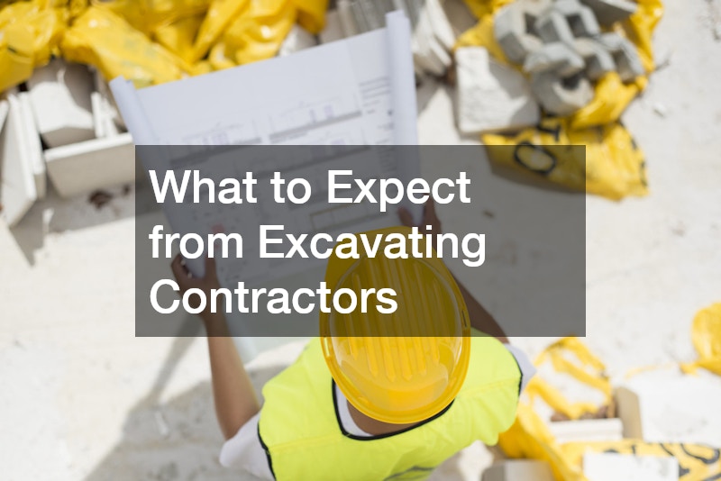 What to Expect from Excavating Contractors