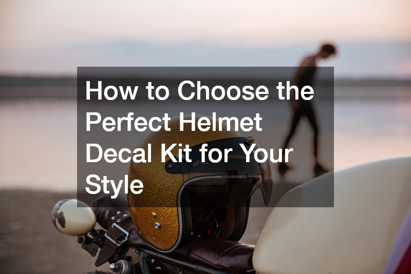 How to Choose the Perfect Helmet Decal Kit for Your Style