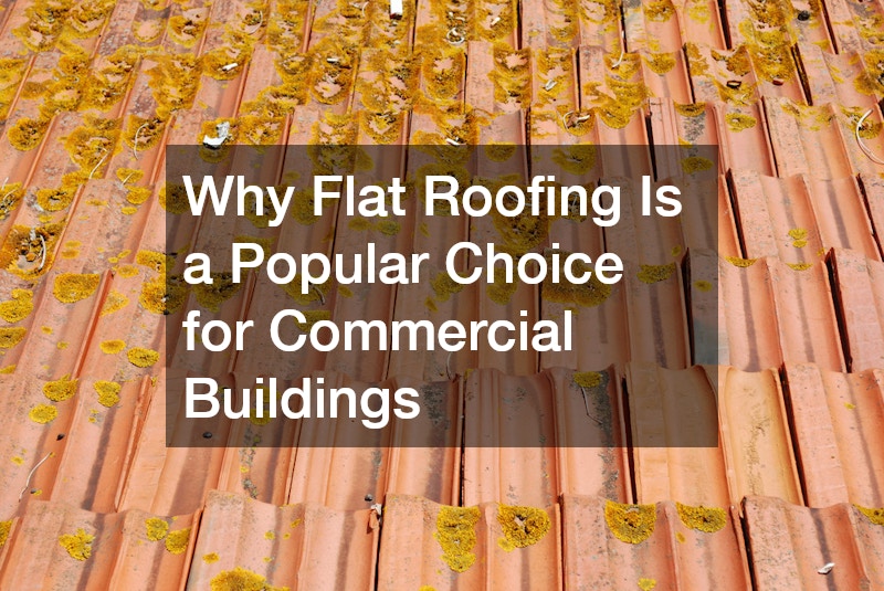 Why Flat Roofing Is a Popular Choice for Commercial Buildings