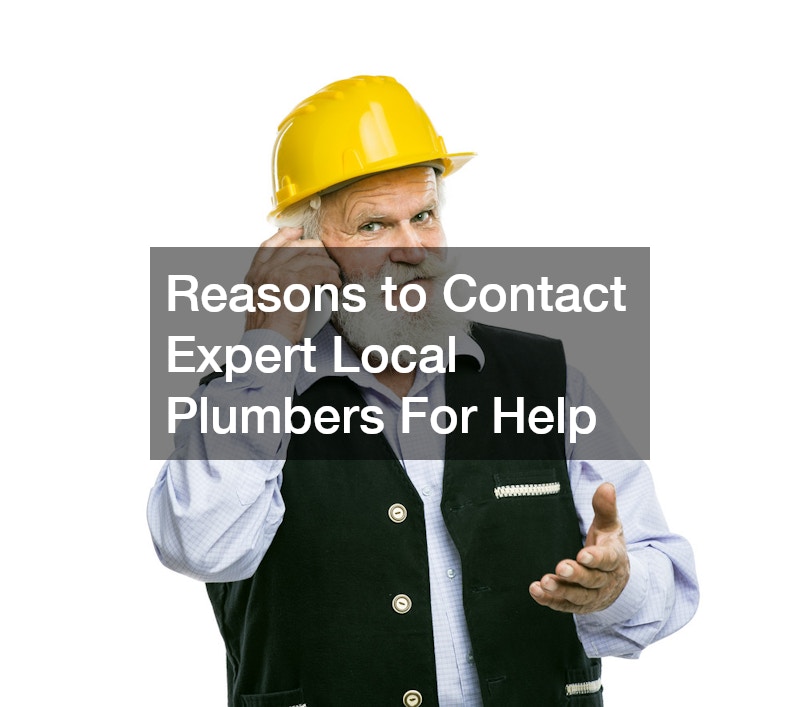 Reasons to Contact Expert Local Plumbers For Help