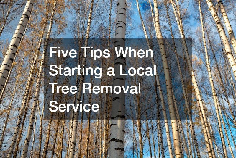 Five Tips When Starting a Local Tree Removal Service