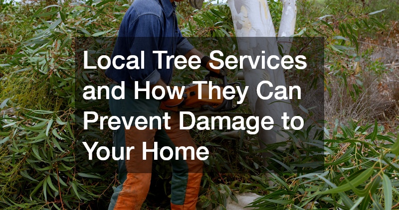 Local Tree Services and How They Can Prevent Damage to Your Home