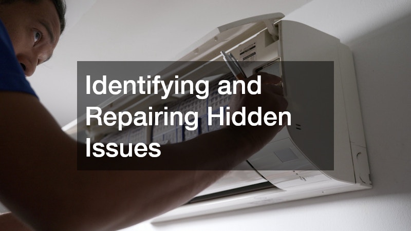 Identifying and Repairing Hidden Issues