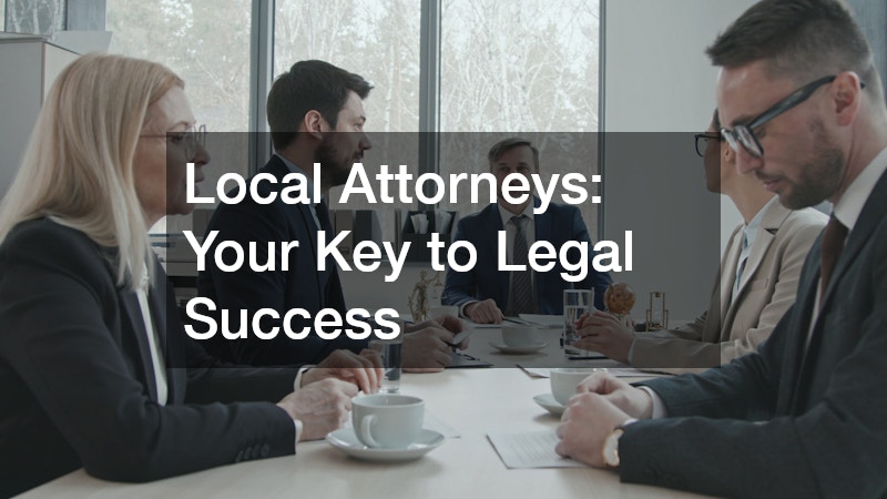 Local Attorneys: Your Key to Legal Success