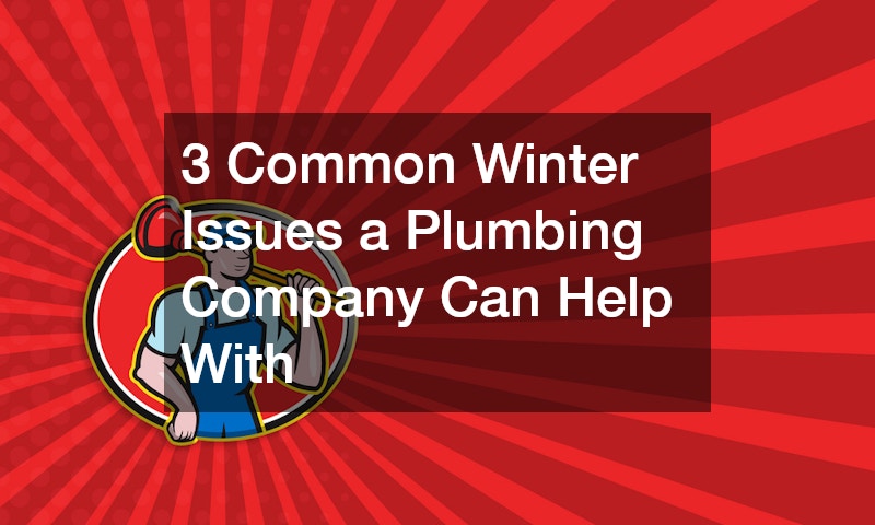 3 Common Winter Issues a Plumbing Company Can Help With